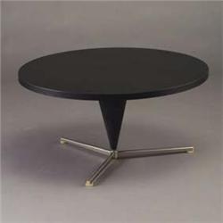 Rare VERNOR PANTON occasional table with circ