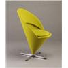 VERNOR PANTON Cone Chair upholstered in origi