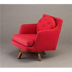 EDWARD WORMLEY for DUNBAR club chair on revol
