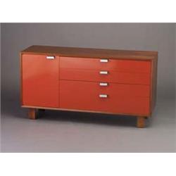 GEORGE NELSON for HERMAN MILLER walnut veneer