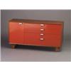 Image 1 : GEORGE NELSON for HERMAN MILLER walnut veneer