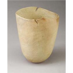 Fine RICHARD DeVORE pod-shaped vessel with un