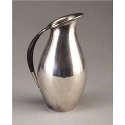 GEORG JENSEN sterling silver pitcher with ins