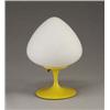 Image 1 : LAUREL table lamp with yellow enameled metal