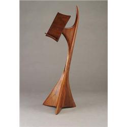 Fine MICHAEL COFFEY sculptural music stand, 1