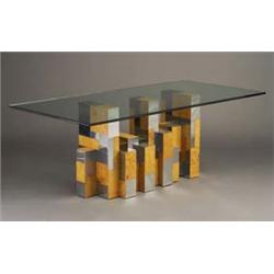 PAUL EVANS for DIRECTIONAL dining table with