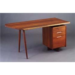 Fine GEORGE NAKASHIMA cherry desk with floati