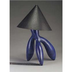 WENDELL CASTLE biomorphic three-footed table
