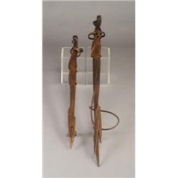ALBERT PALEY sculpted steel long door handles