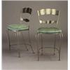 Image 1 : Pair of HOWARD SHAVER bar stools of welded st