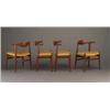 Image 1 : Set of four fine and rare HANS WEGNER for JOH