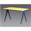 Image 1 : JEAN PROUV+ Compass table with yellow top and