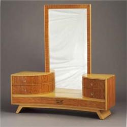 PAUL FRANKL for BROWN-SALTMAN mirrored vanity