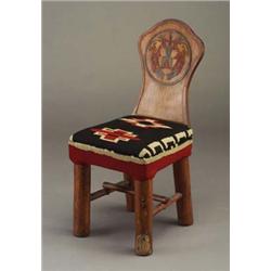 Fine and rare THOMAS MOLESWORTH side chair, c