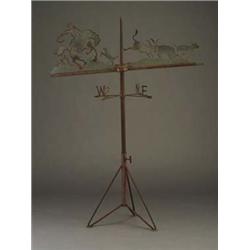 Cowboy weathervane, 1930's, in the style of T