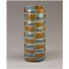 Image 1 : MURANO cylindrical lamp base of opalescent an