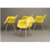 Image 1 : Four CHARLES EAMES for HERMAN MILLER yellow f