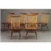 Image 1 : Set of six GEORGE NAKASHIMA spindle-back New