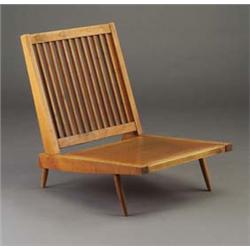 GEORGE NAKASHIMA cherry lounge chair, en suit