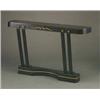 Fine Art Deco wrought-iron wall-mounted conso