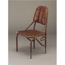 Rare WARREN McARTHUR aircraft seat of tubular