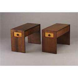 Pair of GILBERT ROHDE for HERMAN MILLER end t