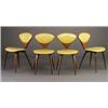 Four CHERNER for PLYCRAFT dining chairs of wa