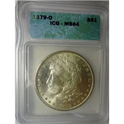 1879-O MORGAN DOLLAR ICG MS64 SUPER NICE