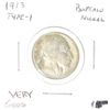 Image 1 : 1913 BUFFALO NICKEL VARIETY TYPE 1 *RARE KEY DATE VERY GOOD GRADE*!!