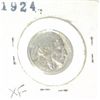 Image 1 : 1924 BUFFALO NICKEL *RARE KEY DATE EXTRA FINE HIGH GRADE*!!