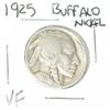 Image 1 : 1925 BUFFALO NICKEL *RARE VERY FINE GRADE*!!