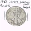 Image 1 : 1943 LIBERTY WALKING HALF SILVER DOLLAR *PLEASE LOOK AT PICTURE TO DETERMINE NICE COIN*!!
