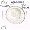 Image 1 : 1964 SILVER KENNEDY HALF DOLLAR *RARE MS HIGH GRADE - NICE COIN*!!
