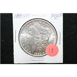 1884-O Silver Morgan $1