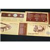 Image 2 : Lewis & Clark Coinage and Currency Set W/Postal Stamps Commerating Clark, Lewis & Lewis & Clark Bice