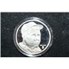Image 1 : Babe Ruth #3 Silver Round; Single Season Home Run Record; .999 Fine Silver 1 Oz.