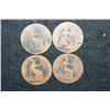 Image 1 : English One Penny; Various Dates & Conditions; Older; Lot of 4