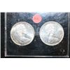 Image 2 : 1966 Canada "Canoe" $1 & 1967 Canada "Flying Goose" $1 Foreign Coin; Lot of 2