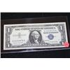 Image 1 : 1957-A US Silver Certificate $1; Blue Seal
