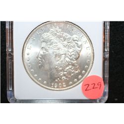 1902-O Silver Morgan $1; MCPCG Graded MS63