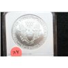 Image 2 : 2007 Early Releases Silver Eagle $1; NGC Graded MS69