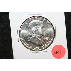 1963-D Ben Franklin Half Dollar