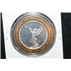 Image 2 : Caesars Palace Las Vegas NV Limited Edition Two-Tone $10 Gaming Token; .999 Fine Silver .60% Oz. ASW
