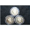 Image 2 : 2002-S Tennessee, Ohio & Indiana State Quarter; Lot of 3; Clad Gold
