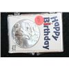Image 1 : 2012 Silver Eagle $1; Silver Eagle "Happy Birthday"