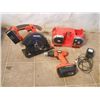 Image 1 : Black & Decker 18v. Skillsaw, Drill, Radio, &