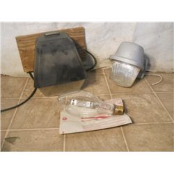 Box Of Shop & Outdoor Lights. Electripak