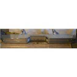 Diamond Plate & Chrome Bumper