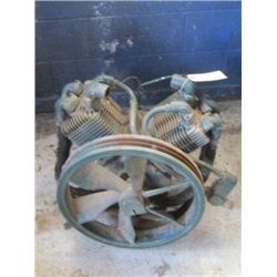 Motor And Pulley For Large Compressor