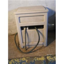 Large Suncast Hose Reel W/ Hose